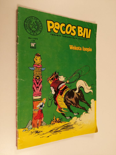 Pecos Bill 1/1972 : Wekota-luopio