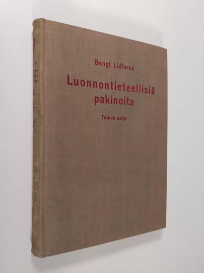 Bengt Lidforss : Luonnontieteellisiä pakinoita 2
