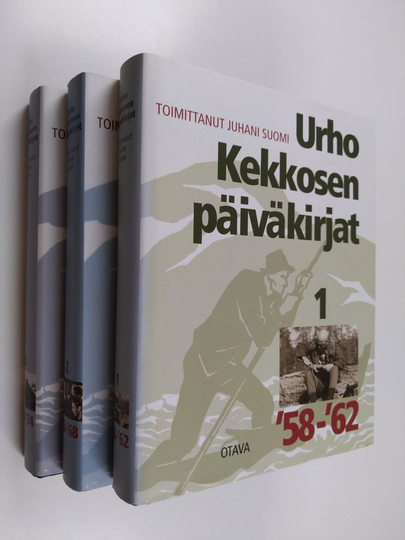 Urho Kekkonen : Urho Kekkosen päiväkirjat 1-3