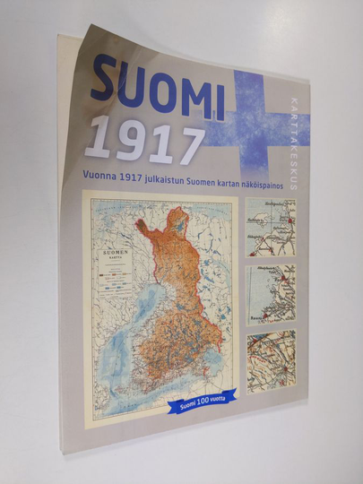 Suomi 1917 : vuonna 1917 julkaistun Suomen kartan näklöispainos