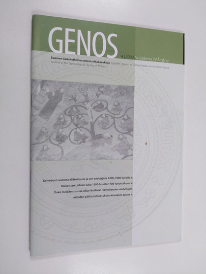 Genos 4/2008 : Suomen sukututkimusseuran aikakauskirja