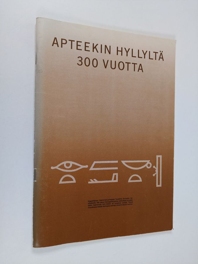Apteekin hyllyltä 300 vuotta