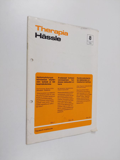 Therapia Hässle 8/1982