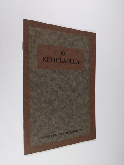 30 ketjulaulua (kanonia) koulunkäyttöön : op. 10