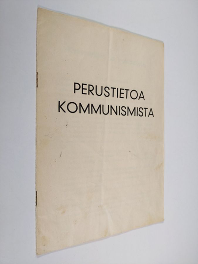 Perustietoa kommunismista
