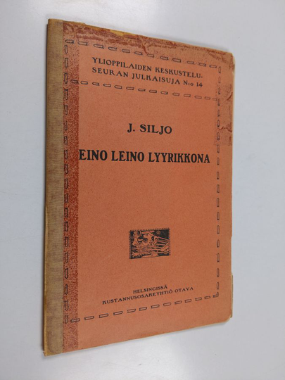 Juhani Siljo : Eino Leino lyyrikkona