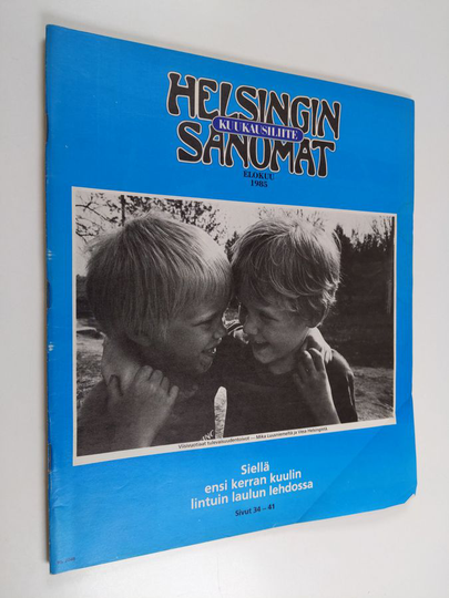 Helsingin Sanomat kuukausiliite elokuu 1985