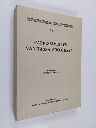Kyösti Väänänen : Pappissivistys vanhassa Suomessa